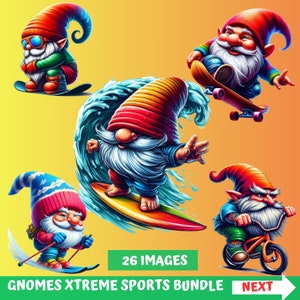 Go Big or Go Gnome - Snowboard Sticker