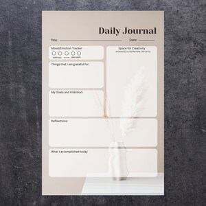 Digital Daily Journal, GoodNotes Journal, Diary Journal, Daily Pages Journal, iPad Journal, Notabiliity Journal, Digital Diary