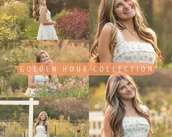 10 Golden Hour Portrait Photography Presets for Lightroom Desktop and Lightroom Mobile