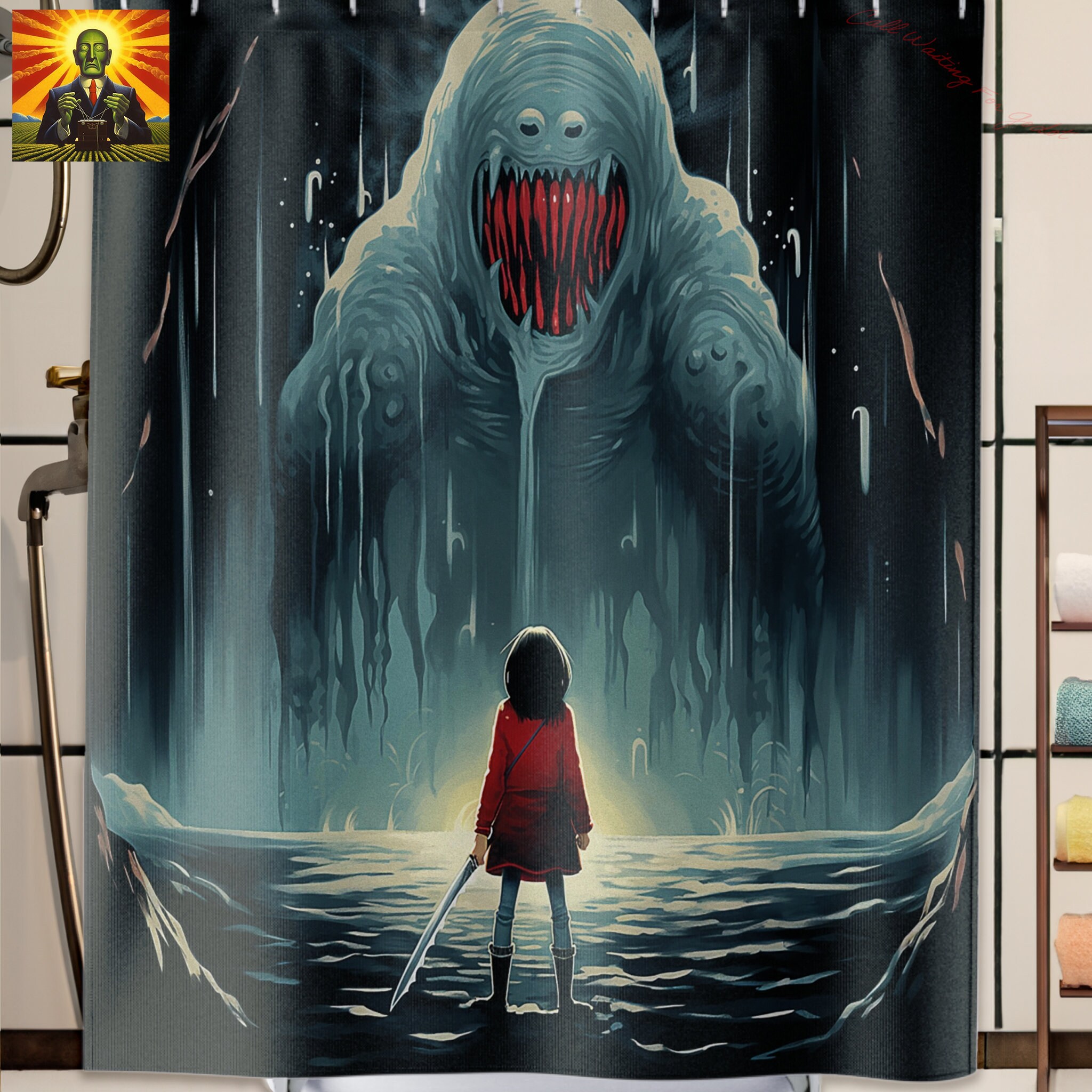 Design Darwin's Game Anime Characters Gifts For Fans #1 Shower Curtain