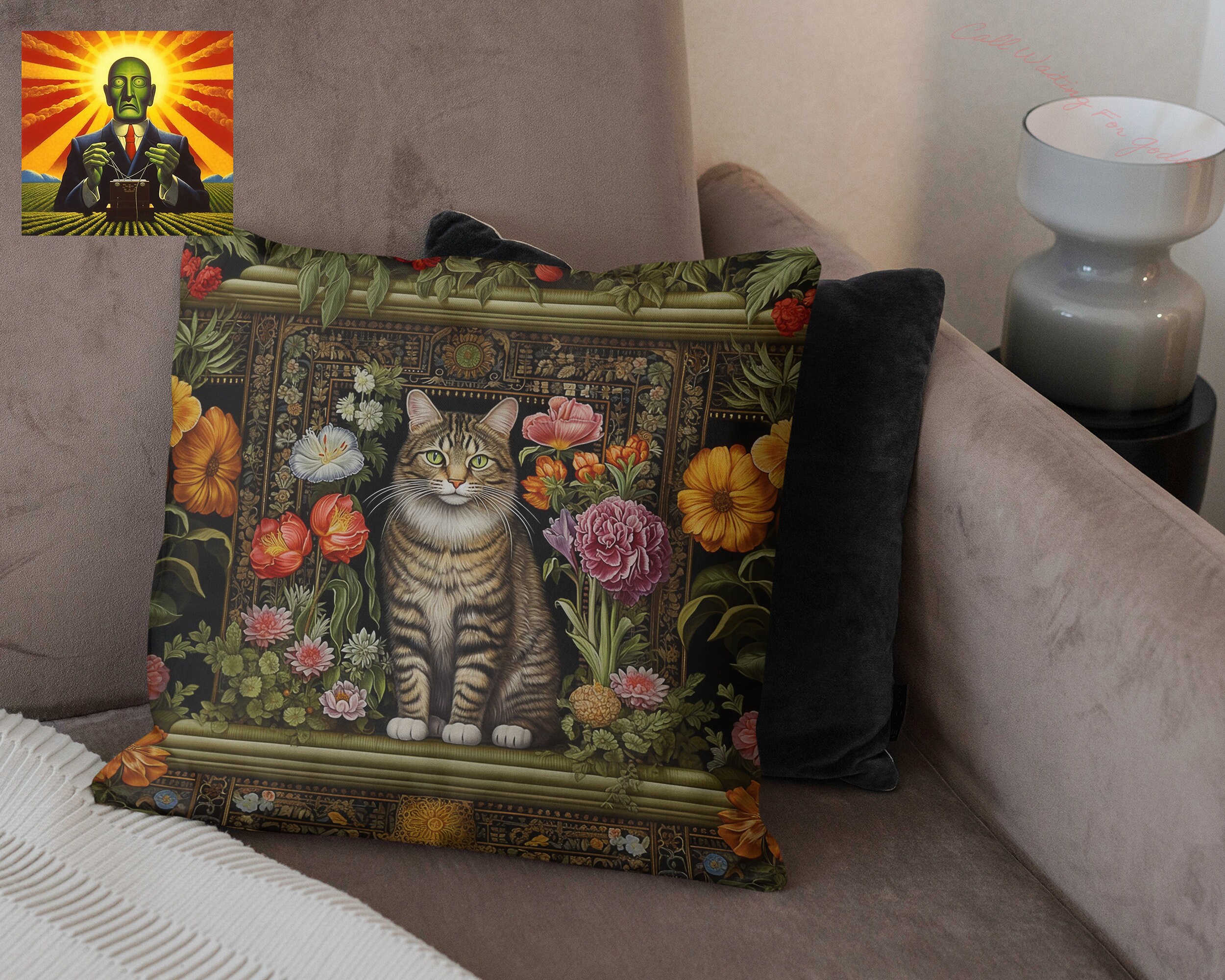 Love Cat - Throw Pillow Cover — Shen & Sam Co.