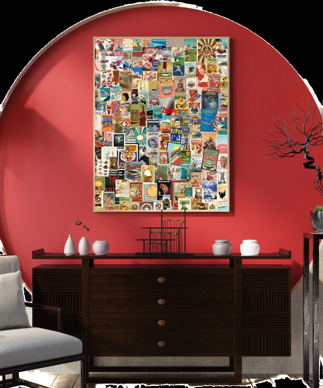 Vintage Aesthetic Wall Collage Vintage Digital Art Bonus Etsy