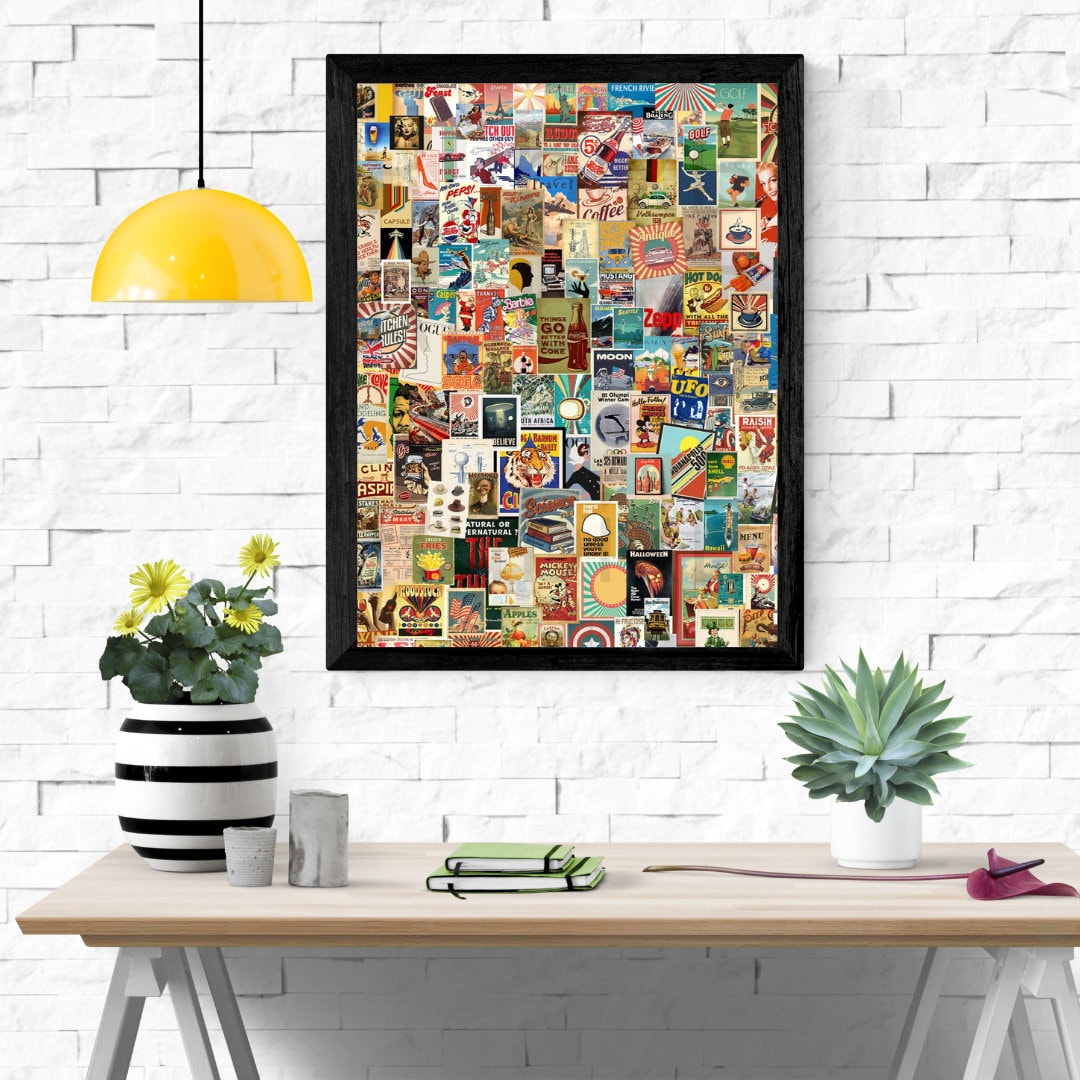 Vintage Aesthetic Wall Collage Vintage Digital Art Bonus - Etsy