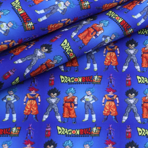 Sun Wukong Fabric Japanese Anime Fabric Polyester Cotton Fabric Anime Cartoon Fabric By The Half Yard