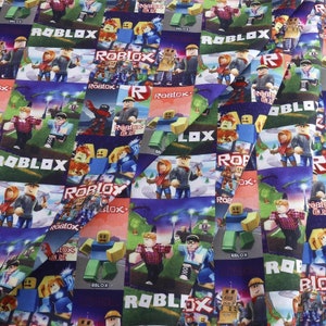 Video Game Fabric Polyester Cotton Fabric Anime Cartoon Fabric By The Half Yard
