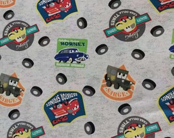 Disney Cars Fabric 100% Cotton Fabric Cartoon Fabric By The Half Yard