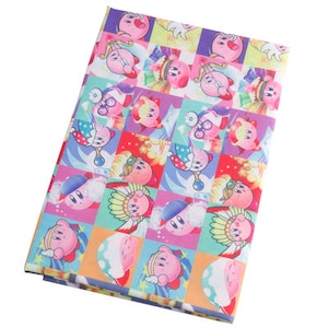 Kirby Fabric Polyester Cotton Fabric Anime Cartoon Fabric By The Half Yard