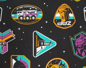 Tkanina Lightyear 100% bawełny Tkanina w stylu kreskówkowym na pół jarda