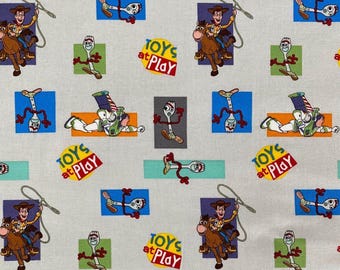 Disney Toy Story Fabric 100% Cotton Fabric Anime Cartoon Fabric By The Half Yard