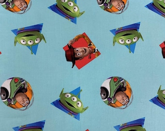 Disney Toy Story Fabric 100% Cotton Fabric Anime Cartoon Fabric By The Half Yard