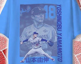 Vintage Yoshinobu Yamamoto #18 Orix Baseball Jersey White Top