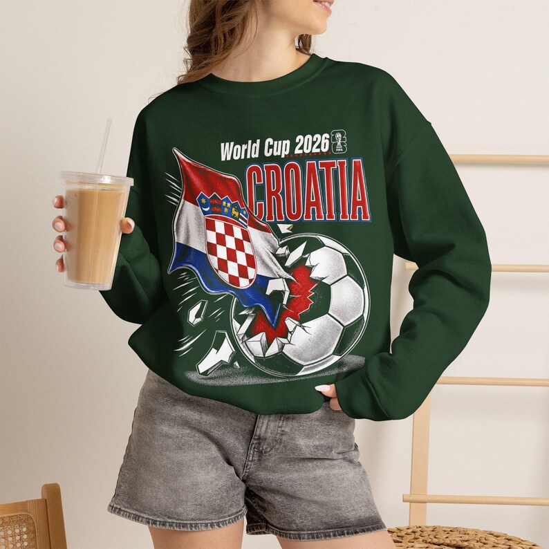 Camiseta retro de Croacia de fútbol, colores cómodos, camiseta gráfica de equipo de fútbol de los 90 OS01 imagen 10