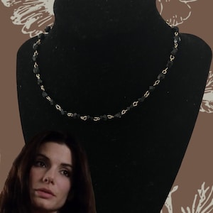 Sally’s rosary inspired beaded necklace
