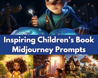 Kinderbuch Midjourney Prompts: 21 zauberhafte Pixar Ideen (PDF)