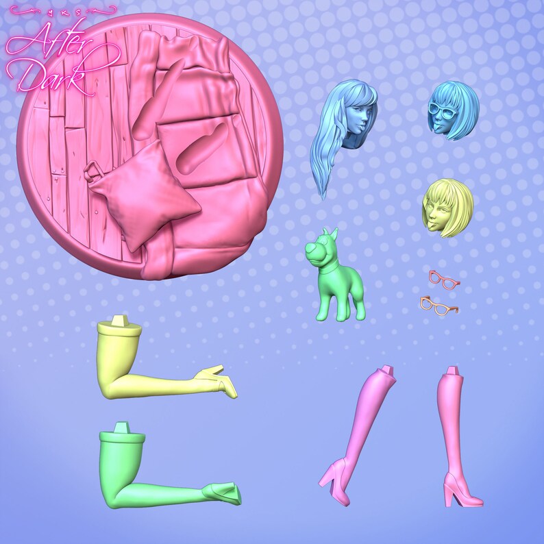 Daphne and Velma NSFW 3D Print File NSFW STL Model Nsfw - Etsy Singapore