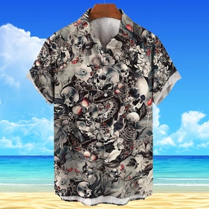 Buffalo Sabres NHL Tropical Skull Hawaii Shirt For Men And Women