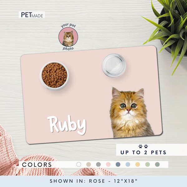 Cat Feeding Mat Etsy