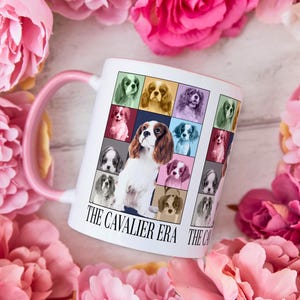 Cavalier Dog Mug Eras Design, Cavalier King Charles Spaniel Mug, Cavalier Gift, Cavalier Tumbler, King Charles Cavalier Era, Cavalier Mom