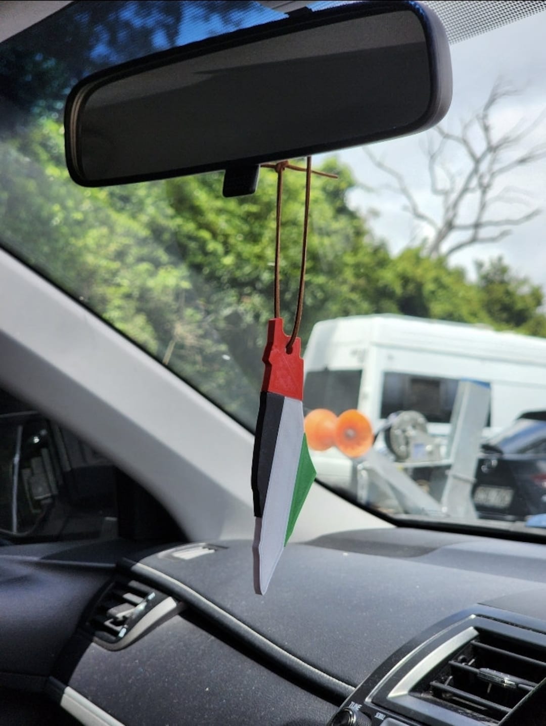Palestine Map Flag Car Mirror Hanger Celebrate Palestine Every Drive