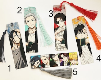 Segnalibri / Bookmarks Alluminio Tema Anime