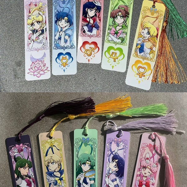 Bookmarks / Bookmark Aluminum Sailor Senshi