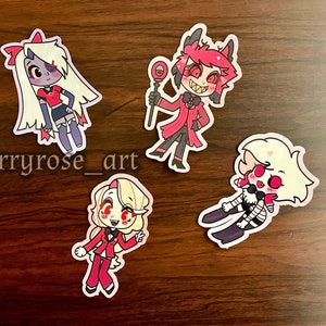 Hazbin hotel Stickers