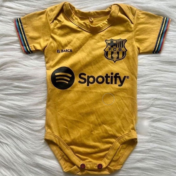 Baby Barcelona Jersey Etsy
