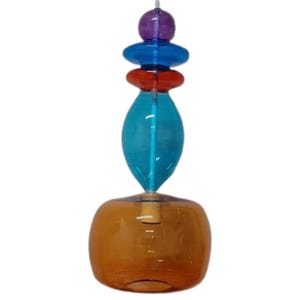 Multicolor Glass Pendant Light, Handmade Blown Glass, Lighting, Pendant Glass, Luxury light, Kitchen Lighting, Modern Pendant Lighting