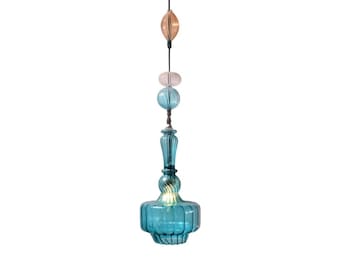 Mundgeblasenes Glas Pendelleuchte, Moderne Küchen Beleuchtung, Glas Decor