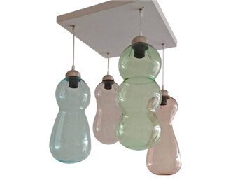 Modern Blown Glass Pendant Light, Creative Egypt Craft