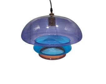 Handmade Glass Pendant Lighting, Modern Kitchen Island Light