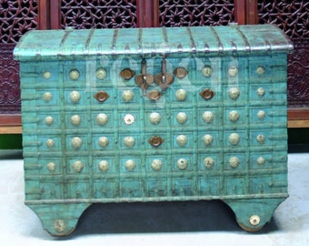 Damchiya, Dowry Chest - Indian Antique Vintage Collection - Regen Bespoke