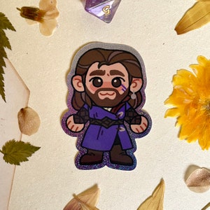 Sticker - Coup de vent des profondeurs / Coup de vent Dekarios, Baldurs Gate 3 / BG3