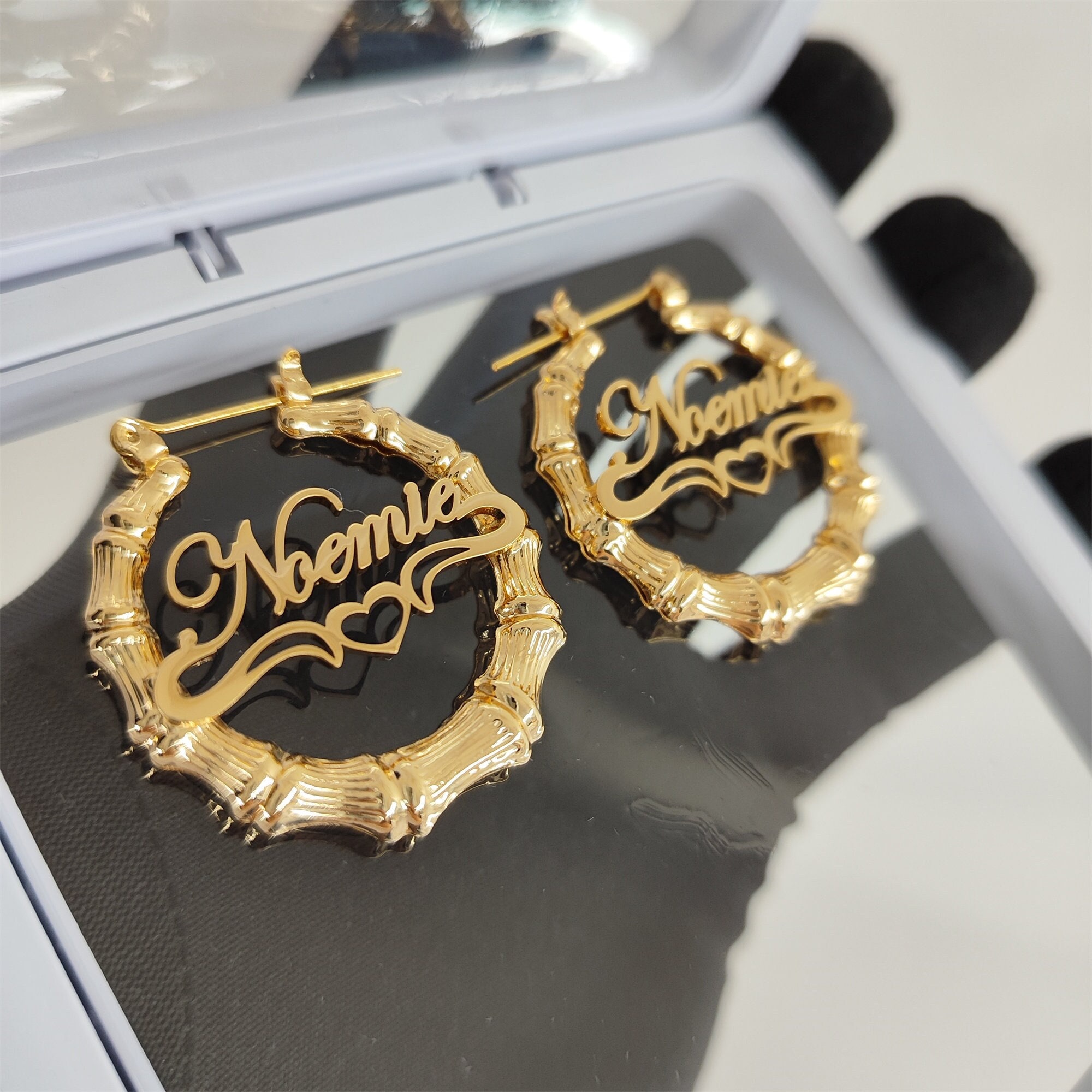 Orecchini A Cerchio Giovanni Raspini Bambù - GR07220 - Foto 6