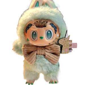 Labubu doll - Labubu Serenity - Handmade - Doll Plush - Collectible doll - Original labubu - Labubu - Tattoo labubu - Big in to energy