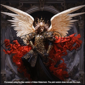 Lucifer man angel digital file digital image