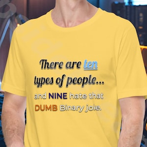 Ten Types Of People Unisex T-shirt