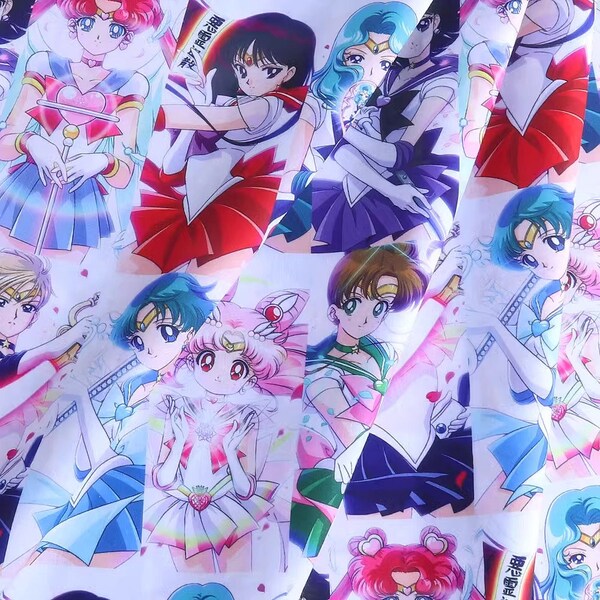 Sailor Moon Fabric Etsy