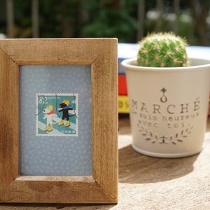 2019, Framed Lisa & Gaspard Stamp, issued in Jan 2019 - Memorable Gift for Birthday/Anniversary/Special Day