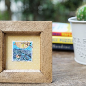 2019, Framed Lisa & Gaspard Stamp, issued in Jan 2019 - Memorable Gift for Birthday/Anniversary/Special Day