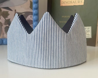 Boys Crown Personalised, Birthday Crown, Dress up, Keepsake Gift, Kids Room Decor, Baby Gift, Boy keepsake, Nursery decor for boys