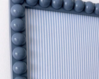 Handmade Bobbin Frame Fabric Bulletin Board, A2 Size