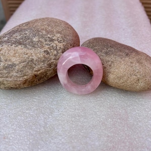 Rose Quartz Ring, Pink Quartz Ring, Gemstone Ring, Handmade Ring, Women Ring, Beautiful Ring, Carved Ring, Promise Ring, Christmas Gift
