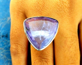 Tanzanite Ring: Handmade Sterling Silver Gemstone Jewelry
