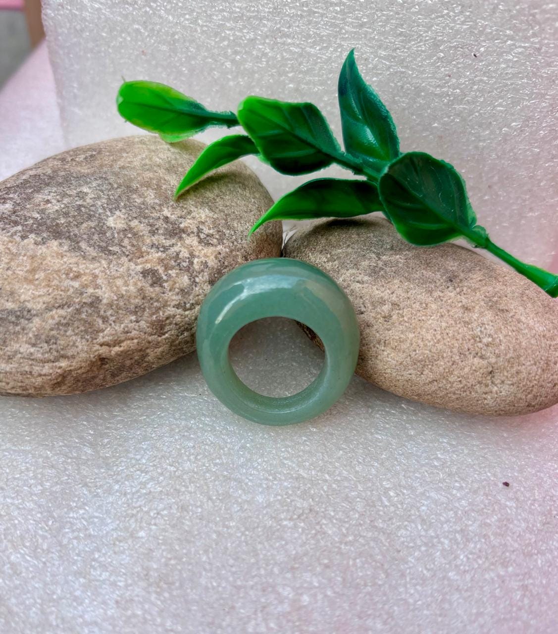 Jade Dome Rings - Etsy