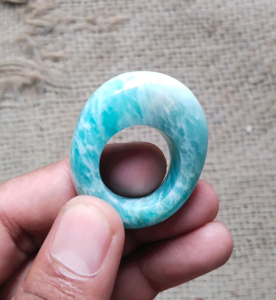 Circinus Amazonite Ring