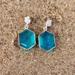 Paraiba Tourmaline Stud Earring, Birthday Gifts, Earring For Women, Rose Gold Earring, Bridal Jewelry, Solitaire Earring, Anniversary Gifts