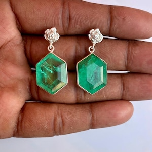 Paraiba Tourmaline Stud Earring, Birthday Gifts, Earring For Women, Rose Gold Earring, Bridal Jewelry, Solitaire Earring, Anniversary Gift