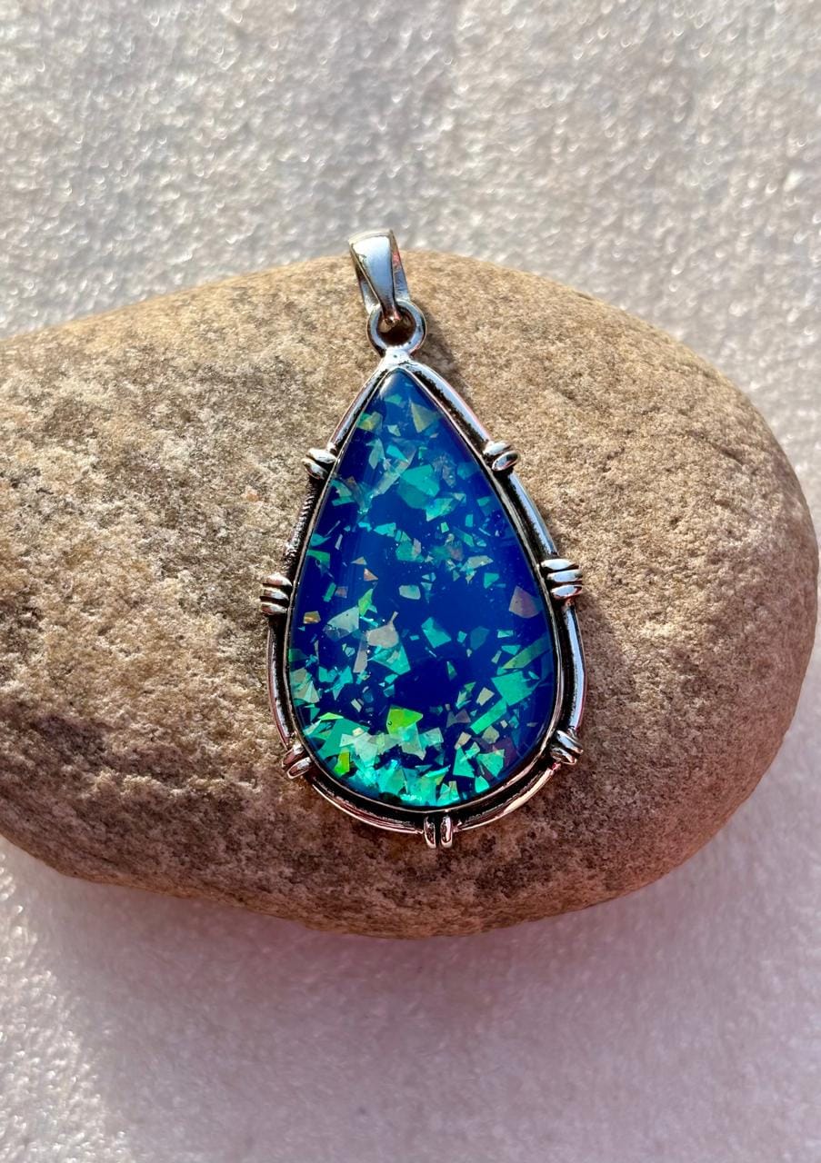 Natürliches, äthiopisches Welo Opal-Armband, 925 Silber Vergoldet, Ca