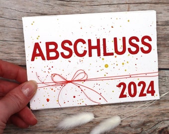 Glückwunschkarte Zum Schulabschluss / Bestandene Prüfung – Große A5-Karte (148x210 Mm), Hochwertig, Aus UK